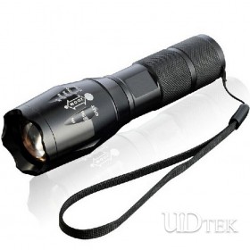 T6 flashlight 18650 charging focusing LED torch UD09046